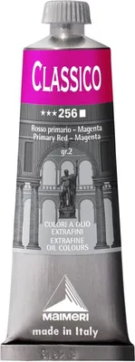 Image de Maimeri Classico Peinture à l'huile Primary Red Magenta 60 ml 1 pièce