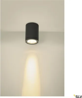 Produktbild von SLV 1003442 ENOLA ROUND L Outdoor LED Deckenaufbauleuchte anthrazit CCT 3000/4000K IP65