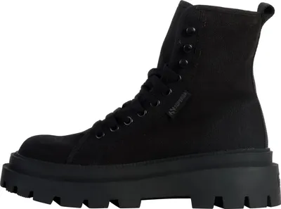 Produktbild von Superga Damen 3051 Alpina Apex High Vegan Faux Leather S5123YW Schwarz