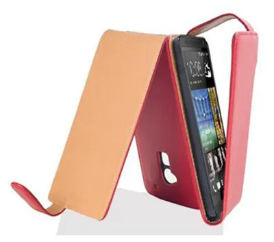 Produktbild von Cadorabo Schutzhülle für HTC ONE MAX T6 Hülle in Rot Flip Etui Handyhülle Case Cover Kunstleder