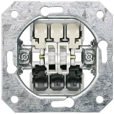 Zdjęcie produktu dla Siemens 5TD2115, Przyciskany przełącznik, Metal, Wielobarwny, IP20, Szyna DIN, 10 A