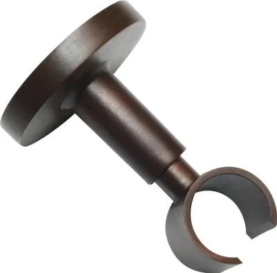 Obrázek produktu pro Gardinia stropní držák pro Ø 20 mm, bronzová barva, 6 cm