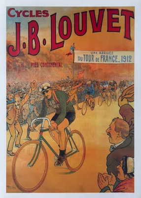 Obrázok produktu pre Cycles J.B.Louvet – plagát 50 x 70 cm