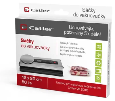 Productafbeelding van Catler vacuümzak, 15x20 cm