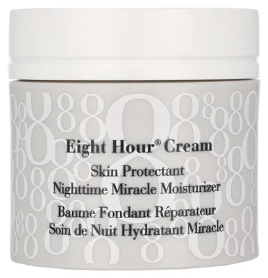 Produktbild von Elizabeth Arden Eight Hour Cream, Nachtcreme, Frauen, Gesicht, Wirkt beruhigend, Feuchtigkeitsspendend, Feuchtigkeitsspendend, Nährend, Glättend, Weichmachend,..., 50 ml, Topf