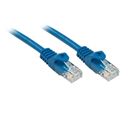Produktbild von LINDY Patchkabel Cat6 U/UTP Basic blau 3.00m