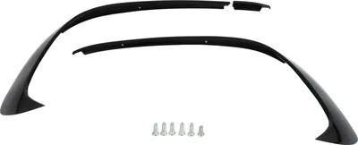 Obrázek produktu pro 3ks lesklý černý přední nárazník -spoiler -splitter -trim -náhradní pro Mercedes -Benz A -Class W176 AMG -LINE A45 2015-2018