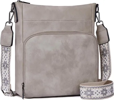 Zdjęcie produktu dla Roulens torebka na ramię damska wegańska skórzana torebka crossbody na ramię