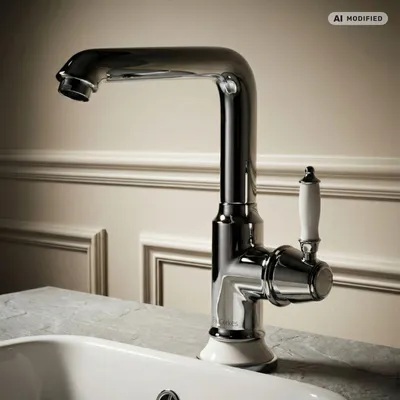 Produktbild von PaulGurkes Waschtischarmatur Retro Küchenarmatur Nostalgie Wasserhahn Vintage