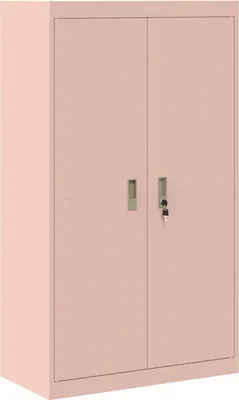 Immagine prodotto di vidaXL Armadietto rosa 80 x 40 x 140 cm in acciaio