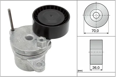Produktbild von INA 534 0649 10 Spannarm Keilrippenriemen
