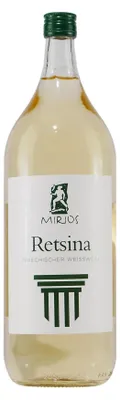 Produktbild von Mirios Retsina Weißwein -trocken- 2,0L