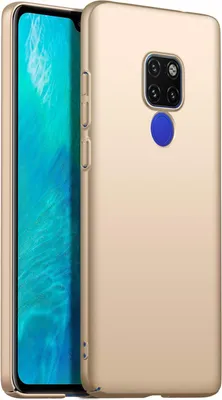 Produktbild von Handy Hard Case für Huawei Mate 20 Hülle Slim Cover Matt Schutzhülle, Gold