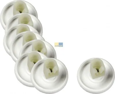 Produktbild von AEG Electrolux 8x Korbrolle für den Unterkorb, Korbrollen Set - Nr.: 5026997100
