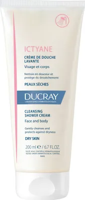 Immagine prodotto di Ducray Ictyane Crema doccia detergente viso e corpo 200 ml