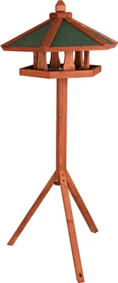Image de Trixie Natura Feeder With Stand Brown (mangeoire avec support)