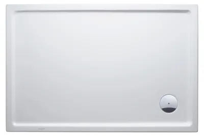 Produktbild von Duravit Rechteck-Duschwanne Starck Slimline 120x90x5,5cm, weiß