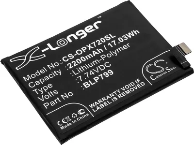 Produktbild von TECHTEK Akku Kompatibel mit [Oppo] R2121, Realme X7 Pro 5G, RMX2121, V1938, V1938A, V1938C, V1938CT, V1938T, X30 5G, X30 Pro 5G Ersetzt BLP799