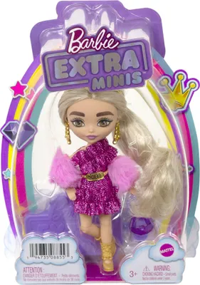Produktbild von Barbie Extra HJK67, Mini-Puppe, Weiblich, 3 Jahr(e), Mädchen, 139 mm, 80 g