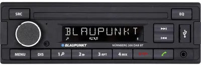 Productafbeelding van BLAUPUNKT Nürnberg 200 DAB BT (Kleine inbouwdiepte, zonder bewegende onderdelen) (2001020000012)