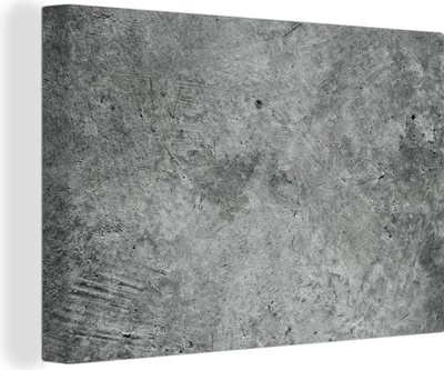 Produktbild von OneMillionCanvasses® - Leinwandbilder - 150x100 cm, Vintage - Beton - Steine, Wandbilder Kunstdruck Wanddekoration - Foto auf Leinwand - Gemälde auf Holzrahmen