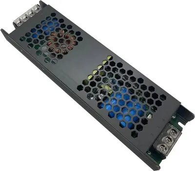 Produktbild von LED Netzteil 60W | LED Trafo hohe Lebensdauer | IP20 Schutzart | LED Transformator Schmales Design | Schwarz