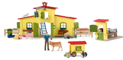 Produktbild von Farm World Farm mit Hühnerstall und Pferdestall