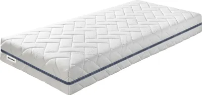 Produktbild von Kaltschaummatratze Benab King Bio&Natural 23 Longlife Matratze 75 x 200 cm H3 / H5 hart 23 cm hohe Kaltschaummatratzen, Algua Spirulina, BIO Schaum, Kokosnuss, HR, 7 Zonen, Profilierung, Partnermatratze