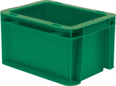 Produktbild von LA-KA-PE Stapelkasten grün 200x150x120mm geschl.