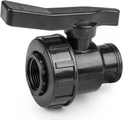 Produktbild von PE Auslaufhahn mit Innengewinde für PE-Rohre 3/4"
