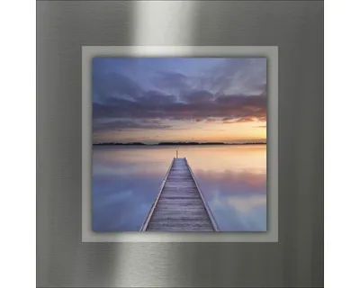 Produktbild von Metallbild Way To Sundown I 50x50 cm