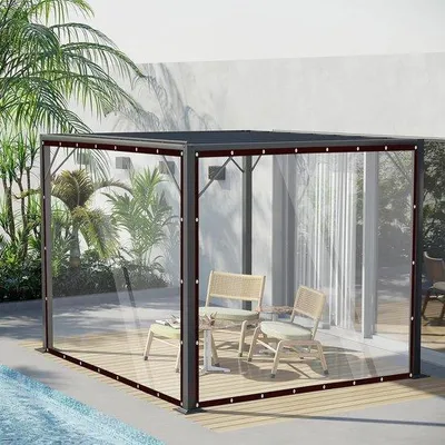 Productafbeelding van Famanu afdekkleed, waterdicht, transparant - 2 x 4 meter