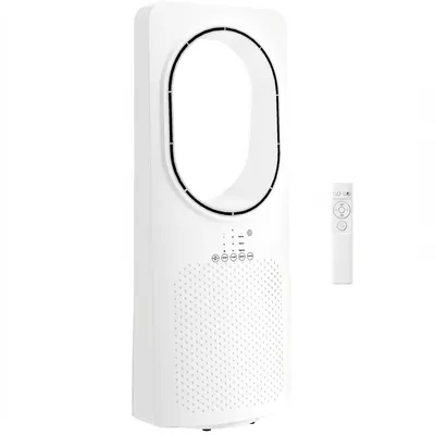 Produktbild von HOMCOM Turmventilator: 45° Oszillation, 3 Geschwindigkeiten, Modi, Timer.