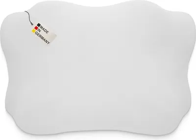 Produktbild von Bezug passend für Glückstoff Orthopädisches Kissen / Zibroges Nackenkissen / DONAMA Kissen : Farbe - Weiß