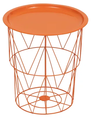 Produktbild von Beistelltisch "kumi" orange 40x37x37cm  - Atmosphera créateur d'intérieur