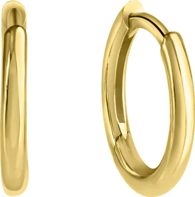 Produktbild von Celesta Silber Ohrringe 925/- Sterling Silber 1,2cm gelb ohne 428210048