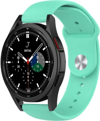 Produktbild von Strap-it Samsung Galaxy Watch 4 Classic 42mm Sportarmband (Aqua)
