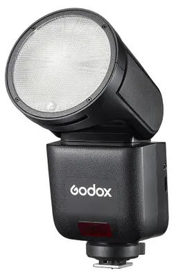Obrázok produktu pre Godox V1mid S – fotoaparátový blesk s TTL a vysokorýchlostnou synchronizáciou, s lítium-iónovou batériou, mini prenosný blesk kompatibilný s bezzrkadlovkami Sony, s americkou zástrčkou