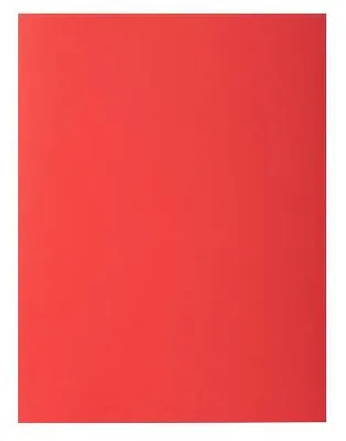 Image de Exacompta Paquet de 100 sous-chemises ROCK''S 80 - 22x31cm - Rouge 800012E