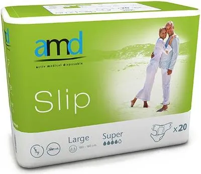 Image de AMD Slip Super Large - 8 paquets de 20 protections
