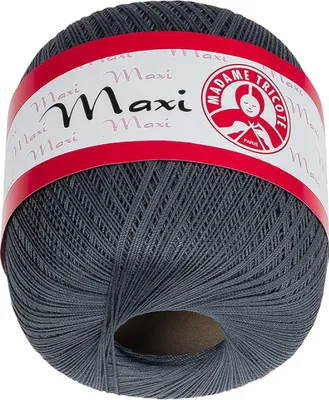 Produktbild von Garn MAXI MT - 100g / 565 m - Grau