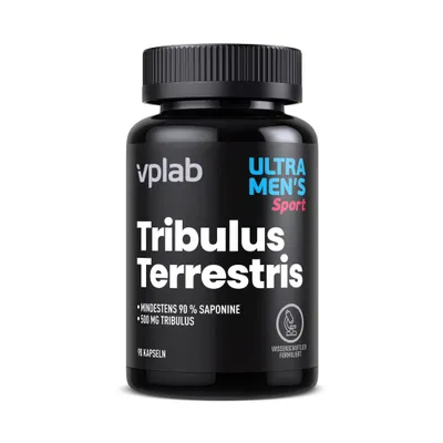Produktbild von VPLab Tribulus Terrestris 90 Kapseln Zink Komplex für Testosteron Energie Leistung