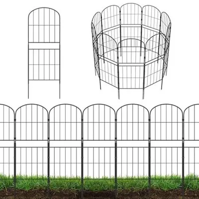 Zdjęcie produktu dla Płot ogrodowy metalowy dla zwierząt ogrodzenie barierowe 4 57