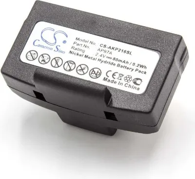 Produktbild von vhbw Akku Ersatz für AKG AP97, AP11A, AP114, AP97A für Wireless Headset Kopfhörer (80 mAh, 2,4 V, NiMH)