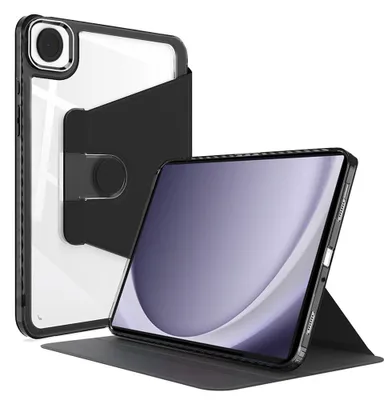 Produktbild von Techsuit Crystal Vision Tablet-Hülle für Samsung Galaxy Tab A9 Plus - Schwarz