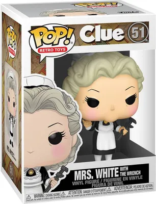 Produktbild von Clue - Mrs.White with the Wrench 51 - Funko Pop! - Vinyl Figur