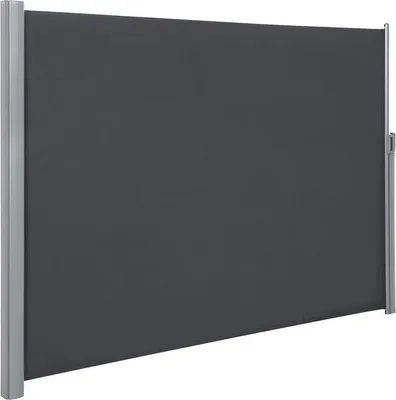 Immagine prodotto di Recinzione frangivista grigio scuro, 160x350 cm, resistente al vento, pieghevole