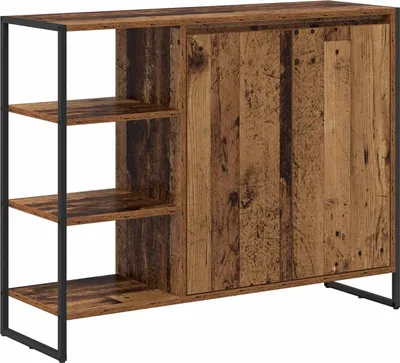 Image de Meuble d'appoint Bois Ancien 96,5 x 30 x 75 cm