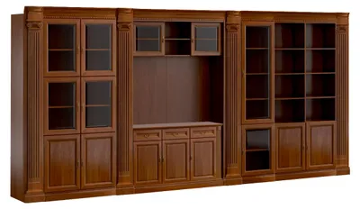 Image de Armoire en bois marron Armoires de bureau design Armoire à vêtements robuste Nouveau