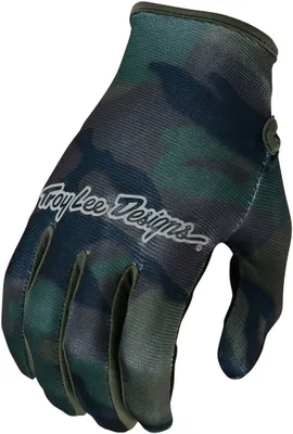 Produktbild von Troy Lee Designs Flowline Brushed Camo Motocross Handschuhe Grösse: L